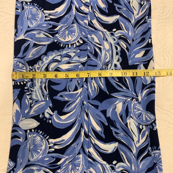 Lilly Pulitzer Women Avery Crop Pants You’re The Zest Large - Picture 9 of 13